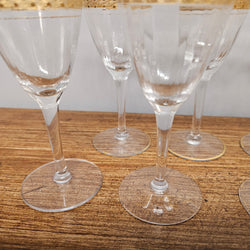 Vintage Set Of 8 Sherry Glasses | Antique & Vintage | Moonee Ponds Antiques | Australia Wide Delivery