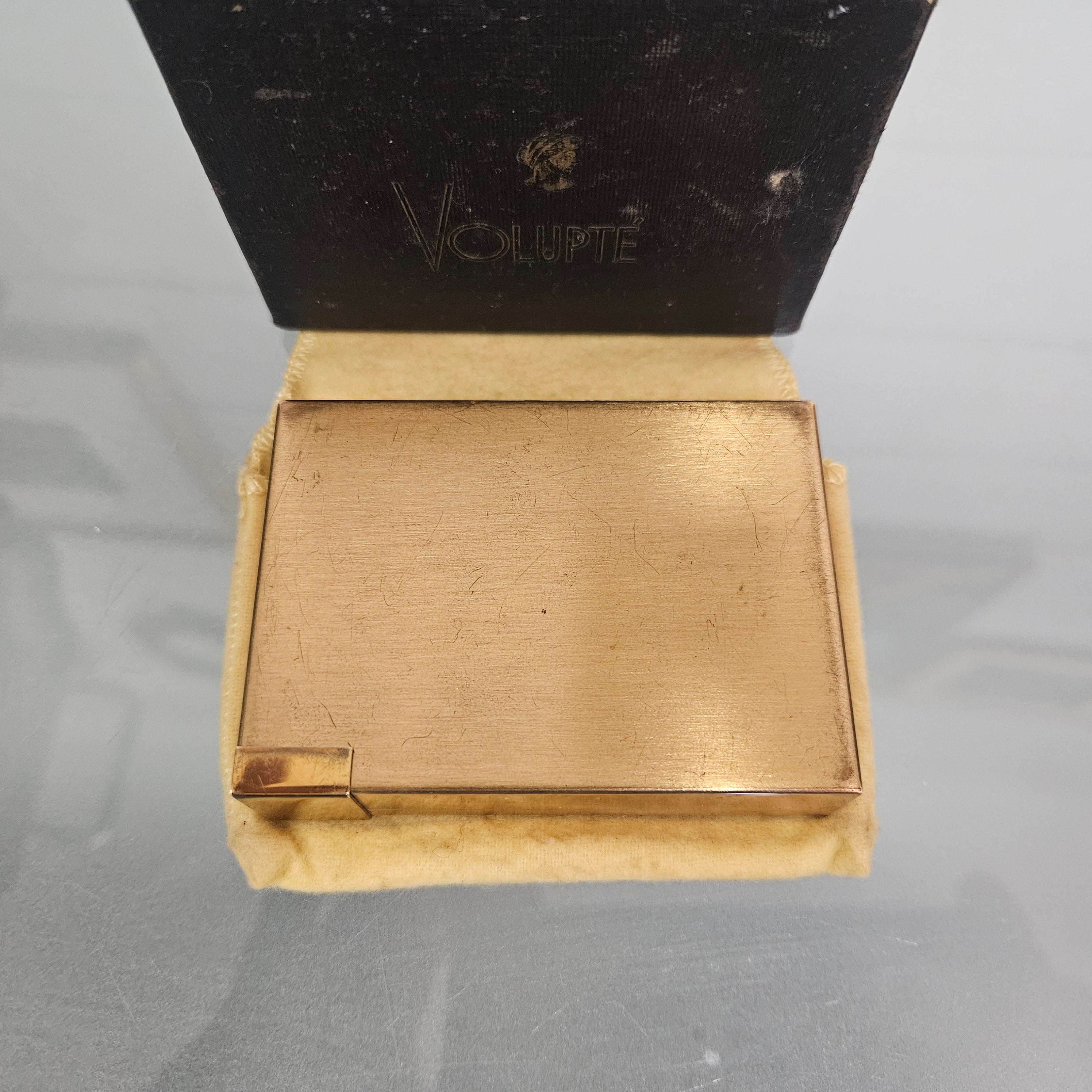 Collectible "Volupte" Musical Powder Compact | Antique & Vintage | Moonee Ponds Antiques | Australia Wide