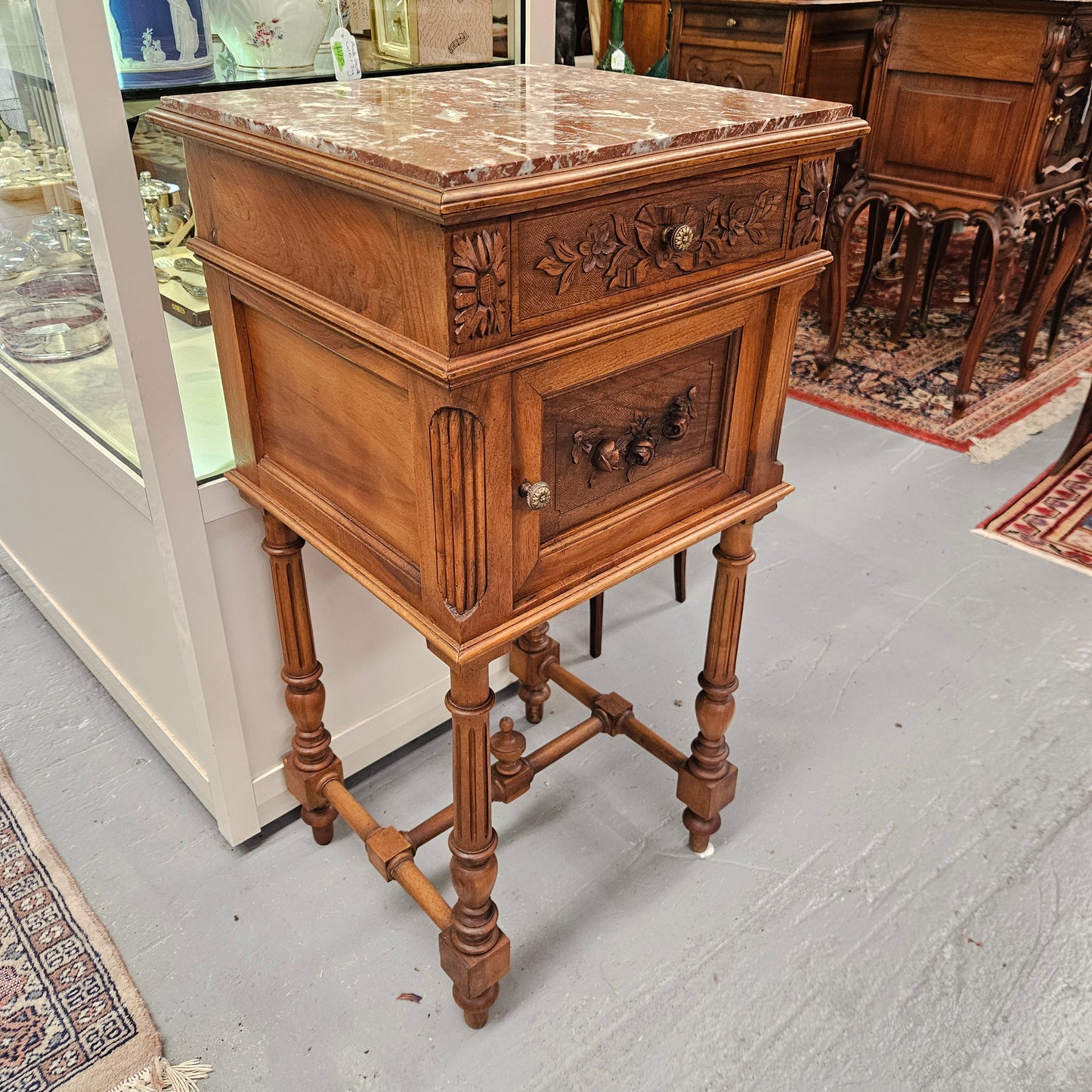 Louis XVI Style Single Bedside Table