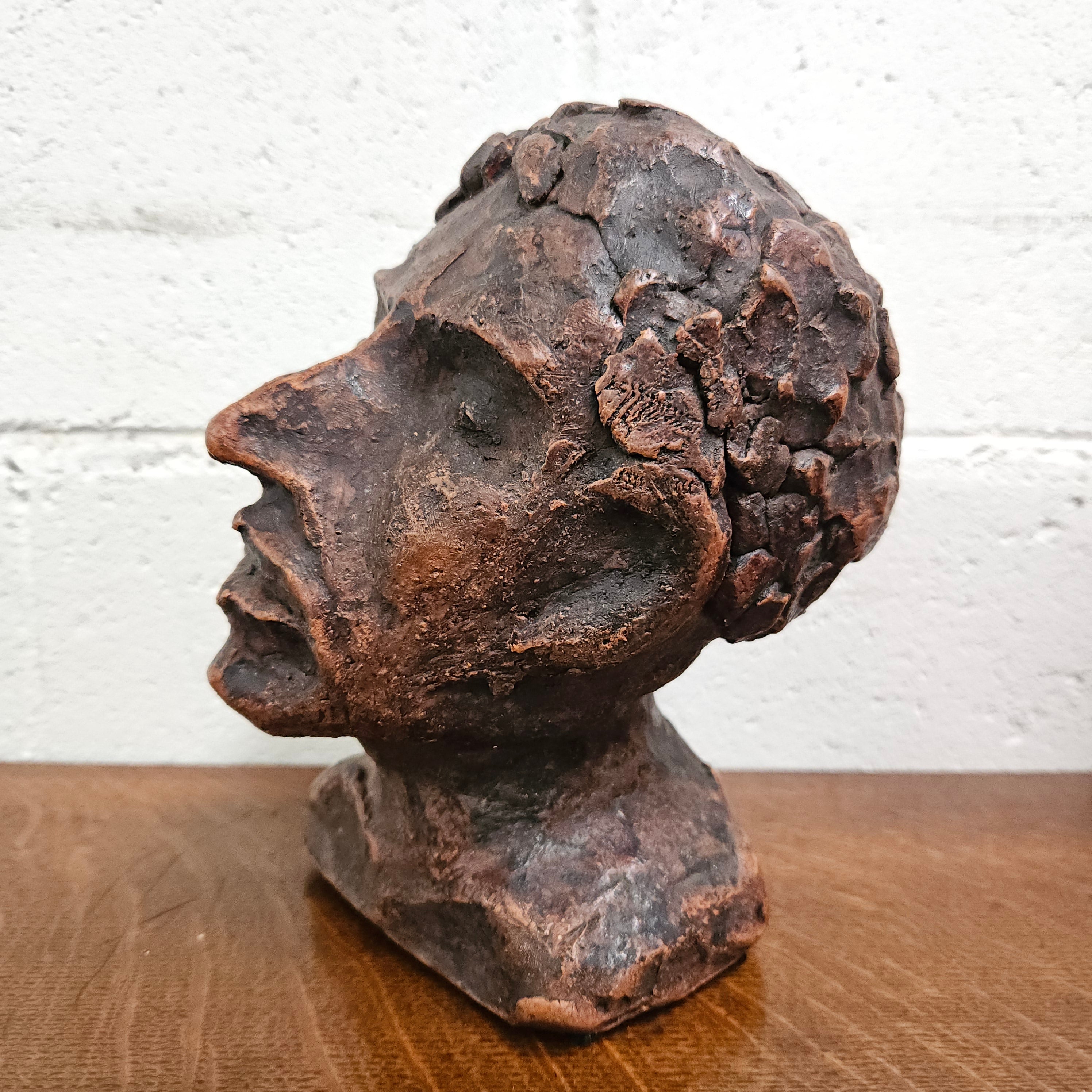 Vintage Sculptured Terracotta Bust | Antique & Vintage | Moonee Ponds Antiques | Australia Wide Delivery