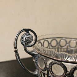 WMF Silver & Glass Lined Bowl | Antique & Vintage | Moonee Ponds Antiques | Australia Wide Delivery