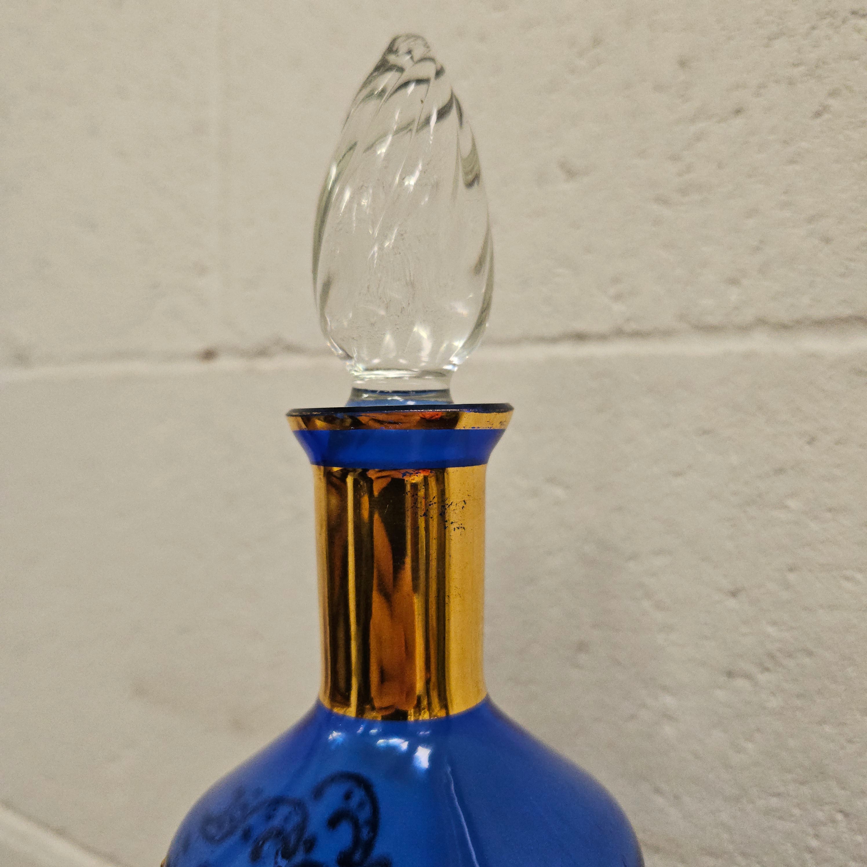 Bohemian Art Glass Decanter | Antique & Vintage | Moonee Ponds Antiques | Australia Wide Delivery
