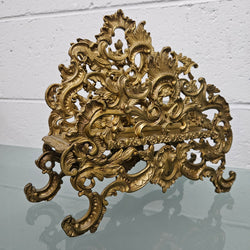 Antique Louis XV Style Gilt Metal Letter Rack | Antique & Vintage | Moonee Ponds Antiques | Australia Wide Delivery