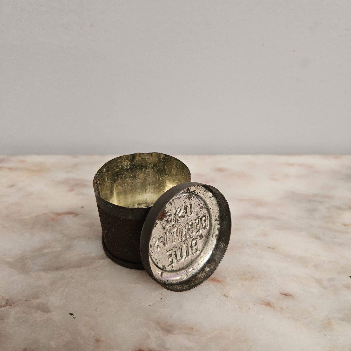 Vintage "Reckitts Blue" Blue Bag Tin