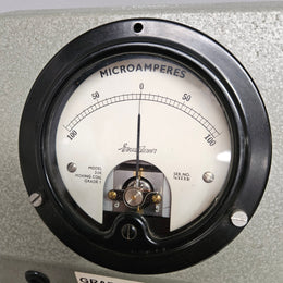Vintage Plessey Ampere Meter In Case