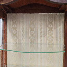 French  Louis XV Style Bombe Shaped Vernis Martin Vitrine