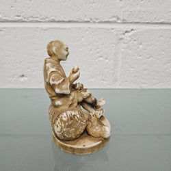 Japanese Meiji Porcelain Egg Tester Figurine C:1910 | Antique & Vintage | Moonee Ponds Antiques | Australia Wide Delivery