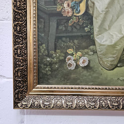 Decorative Framed Madame Bergeret Print | Antique & Vintage | Moonee Ponds Antiques | Australia Wide Delivery