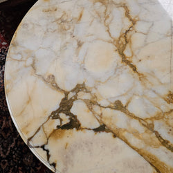 French Marble Top Round Coffee Table | Antique & Vintage | Moonee Ponds Antiques | Australia Wide Delivery