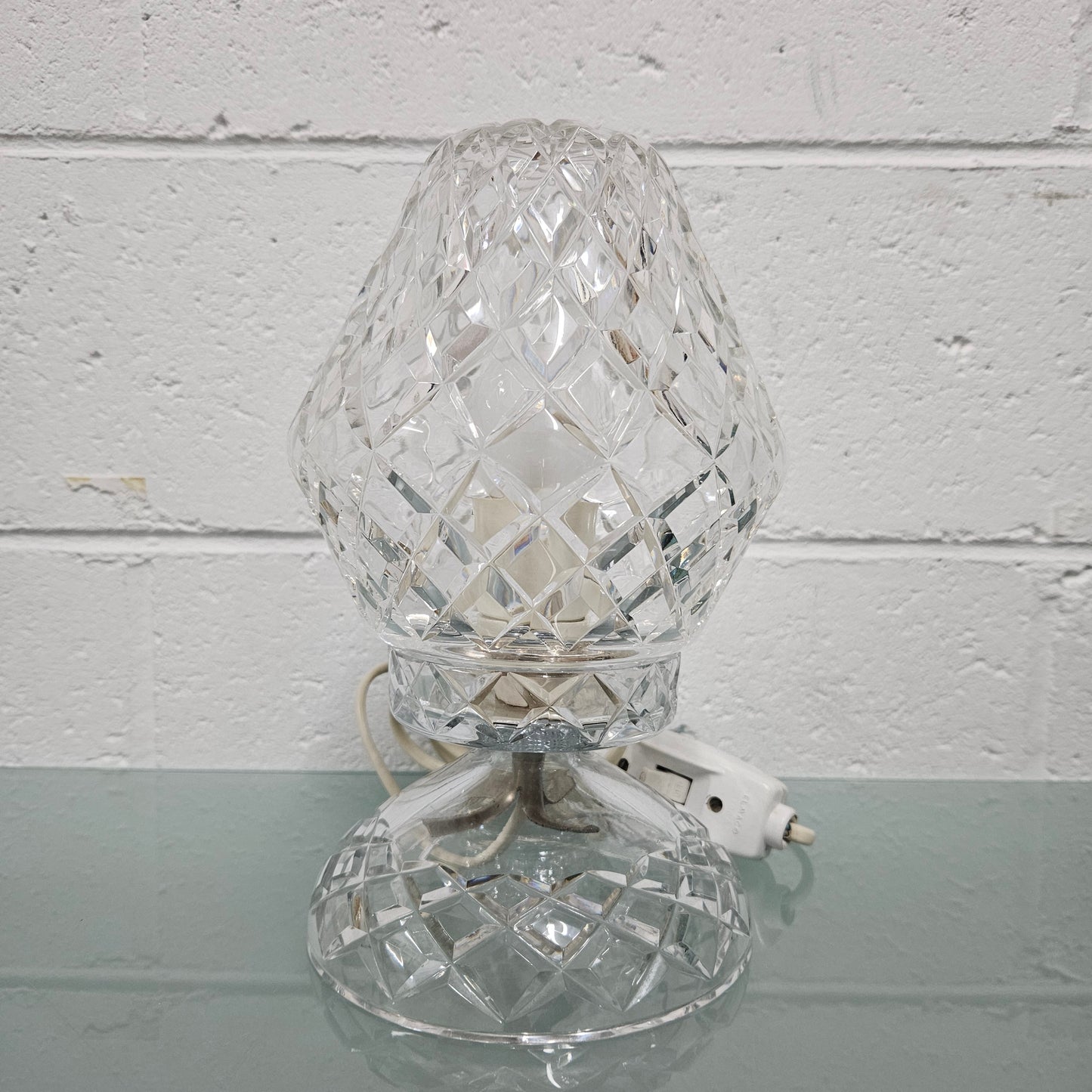 Vintage Crystal Lamp