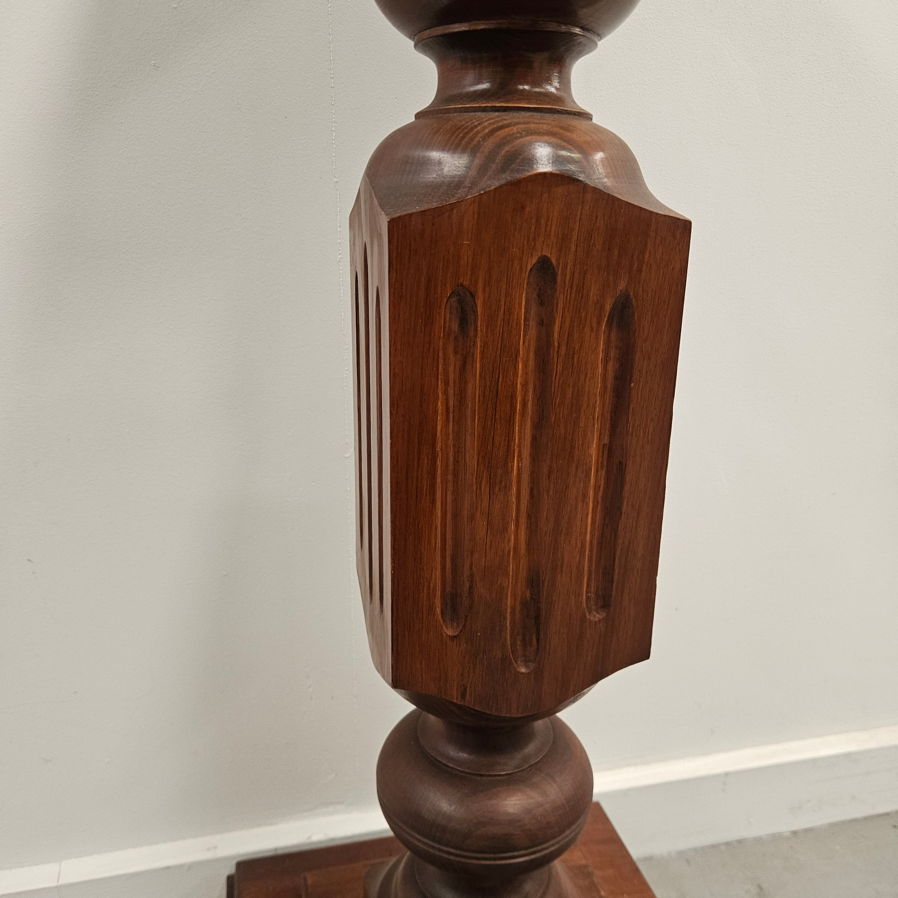 Stunning Antique Walnut Pedestal | Antique & Vintage | Moonee Ponds Antiques | Australia Wide Delivery