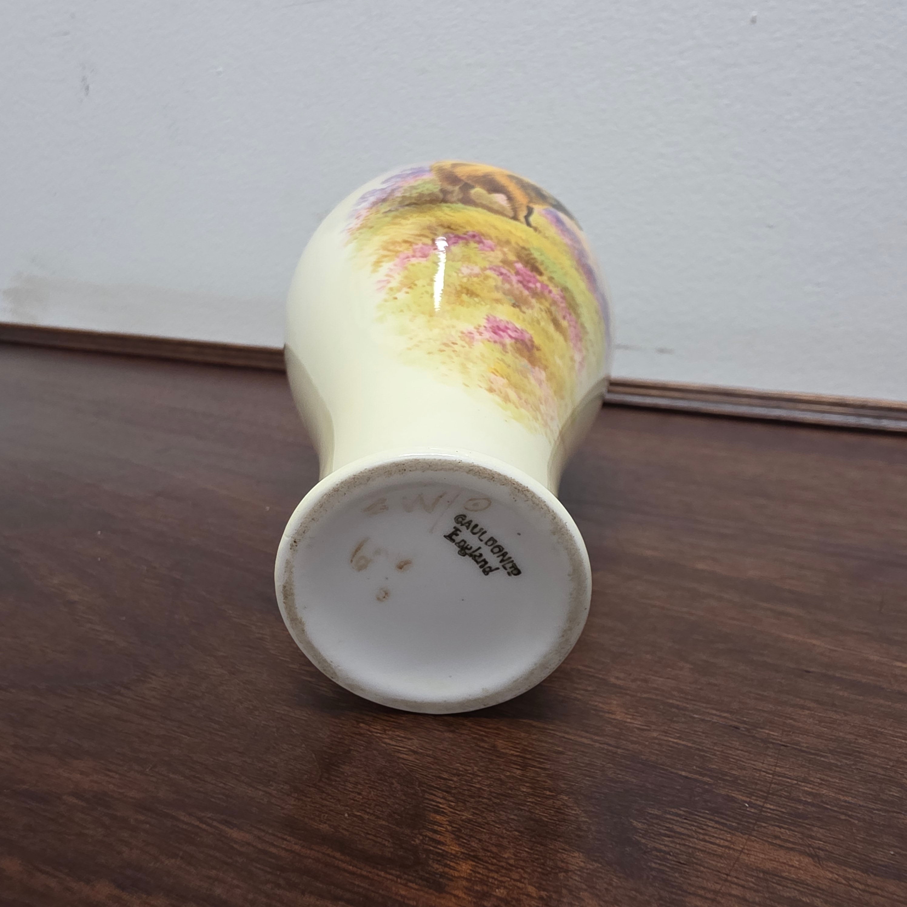 Beautifully Hand Painted Cauldon Vase | Antique & Vintage | Moonee Ponds Antiques | Australia Wide Delivery