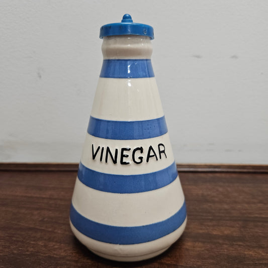 Vintage Staffordshire Chefs Ware Vinegar Container