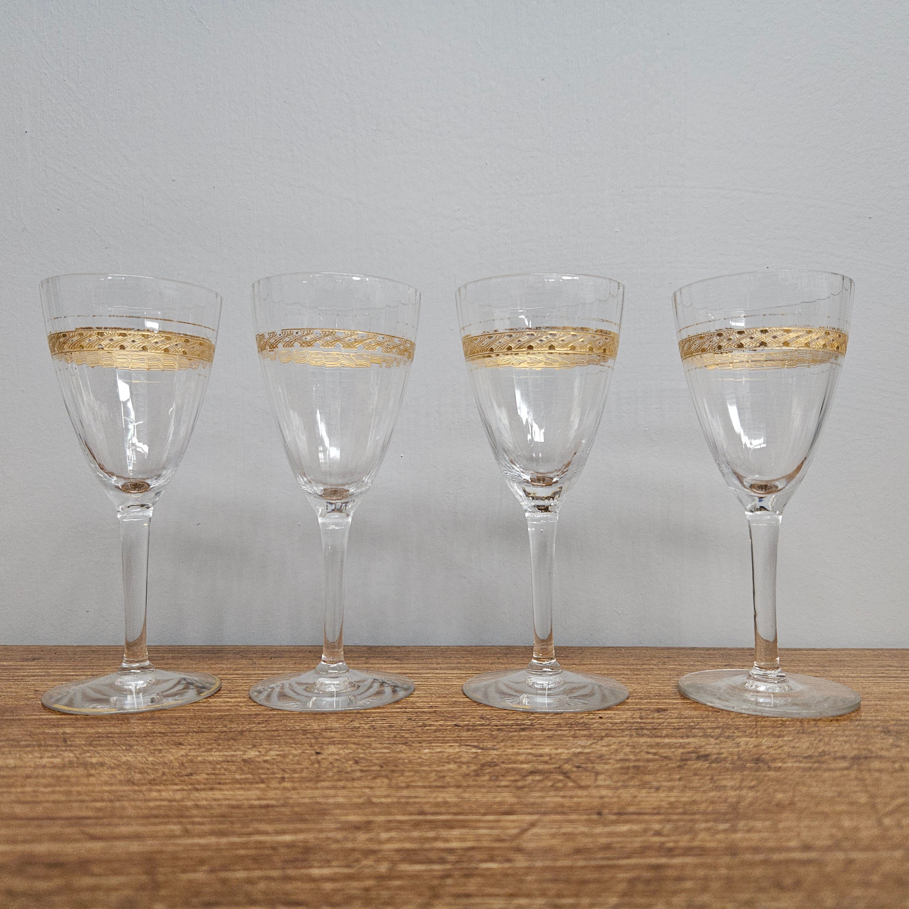 Vintage Set Of 8 Sherry Glasses | Antique & Vintage | Moonee Ponds Antiques | Australia Wide Delivery