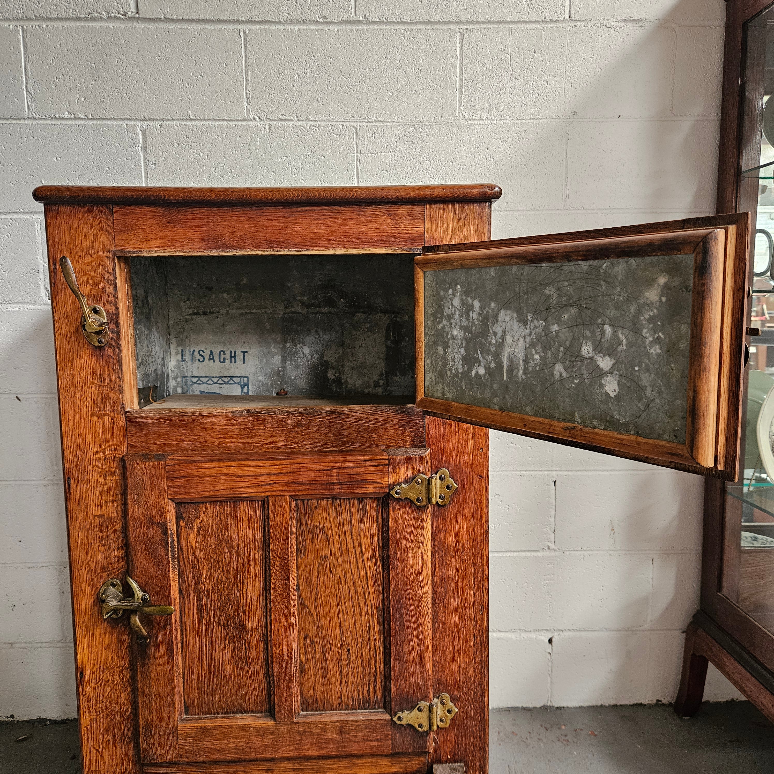 Vintage Oak Ice Chest | Antique & Vintage | Moonee Ponds Antiques | Australia Wide Delivery