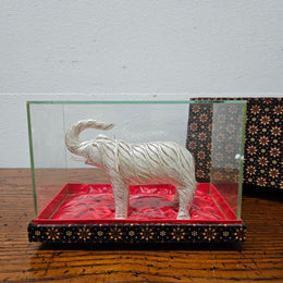 Vintage Elephant Statue in Orig. Box