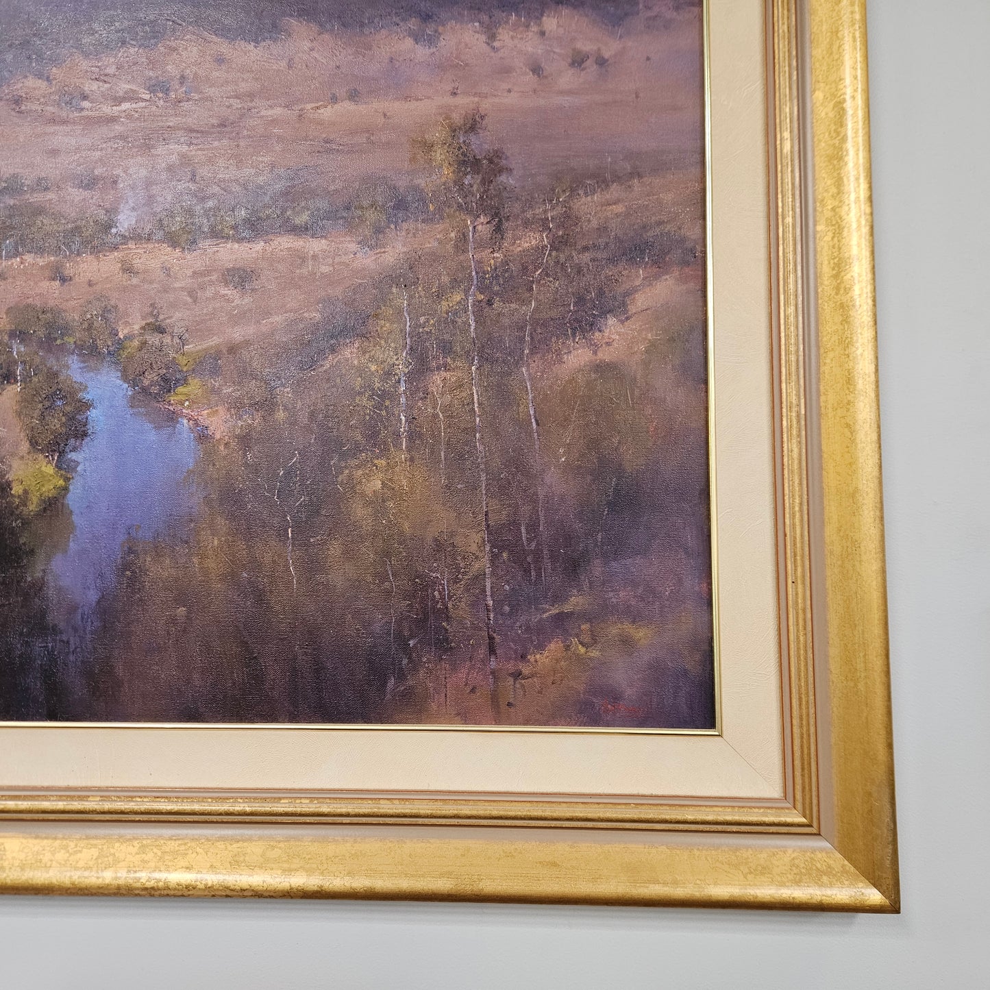 John Bredl Signed 'The Hunter Valley' Painting