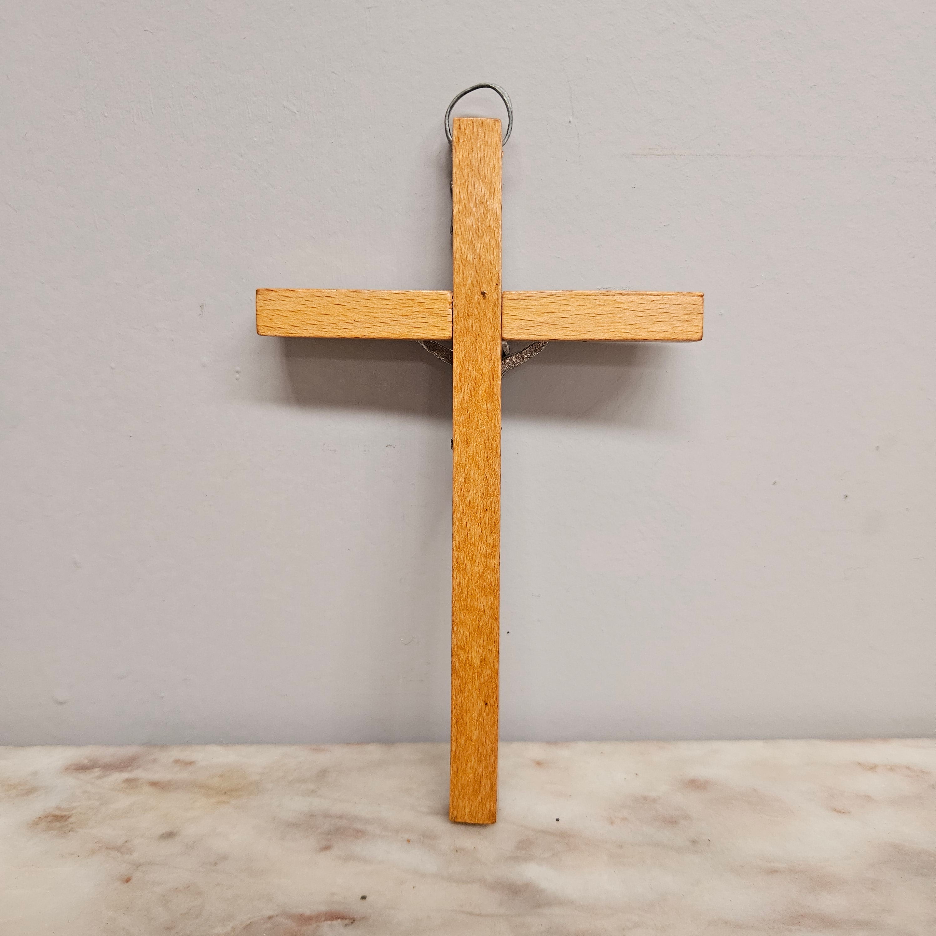 Vintage wooden crucifix | Antique & Vintage | Moonee Ponds Antiques | Australia Wide Delivery