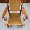 Edwardian Walnut Upholstered Rocking Chair | Antique & Vintage | Moonee Ponds Antiques | Australia Wide Delivery