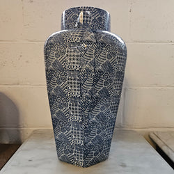 Vintage Ceramic Blue/White Ginger Jar | Antique & Vintage | Moonee Ponds Antiques | Australia Wide Delivery