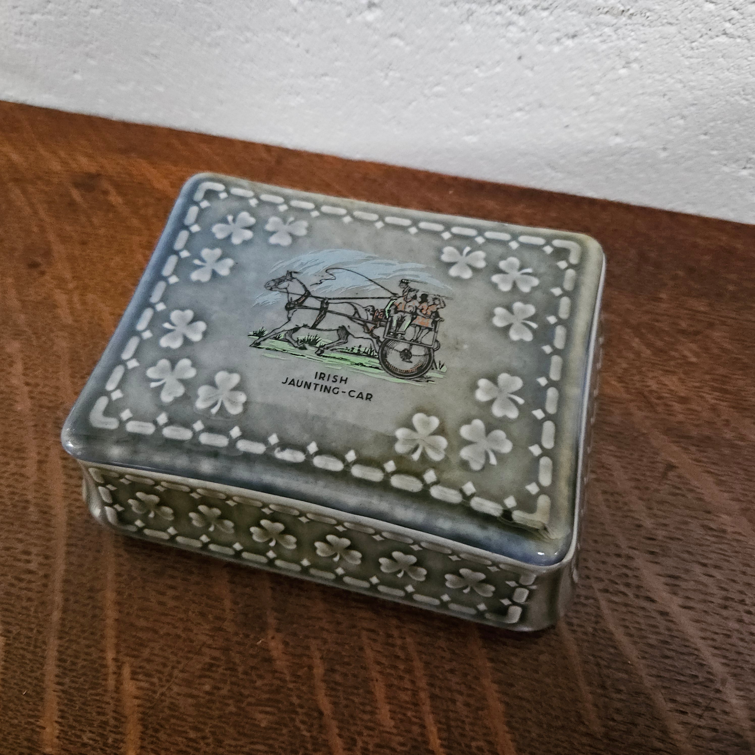 Irish Porcelain Trinket Box | Antique & Vintage | Moonee Ponds Antiques | Australia Wide Delivery
