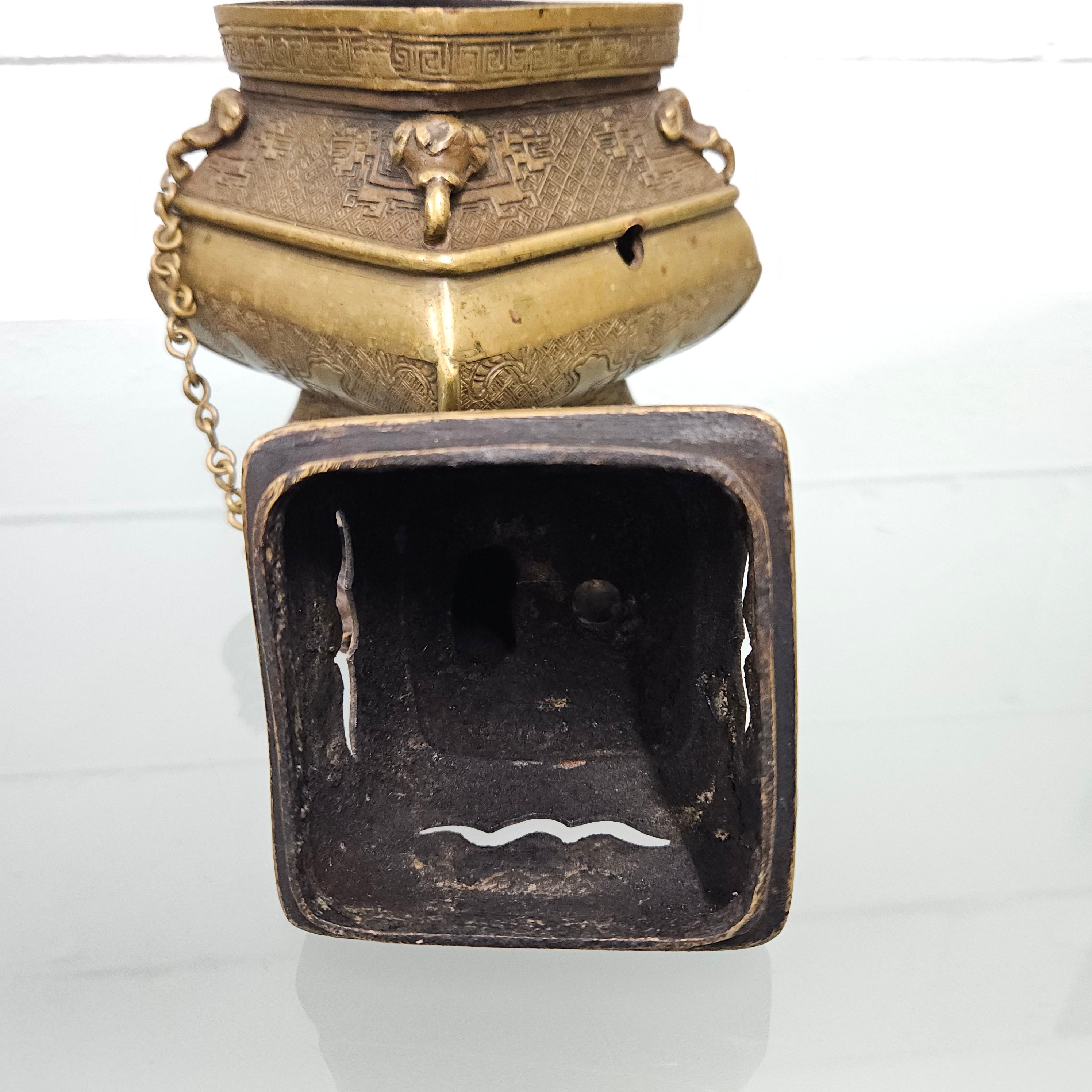 19th Century Qing Dynasty Chinese Bronze Incense Burner | Antique & Vintage | Moonee Ponds Antiques | Australia Wide Delivery