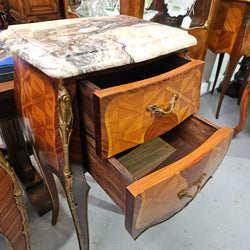 Louis XV Style Miniature Commode Marble Top Bedsides | Antique & Vintage | Moonee Ponds Antiques | Australia Wide Delivery