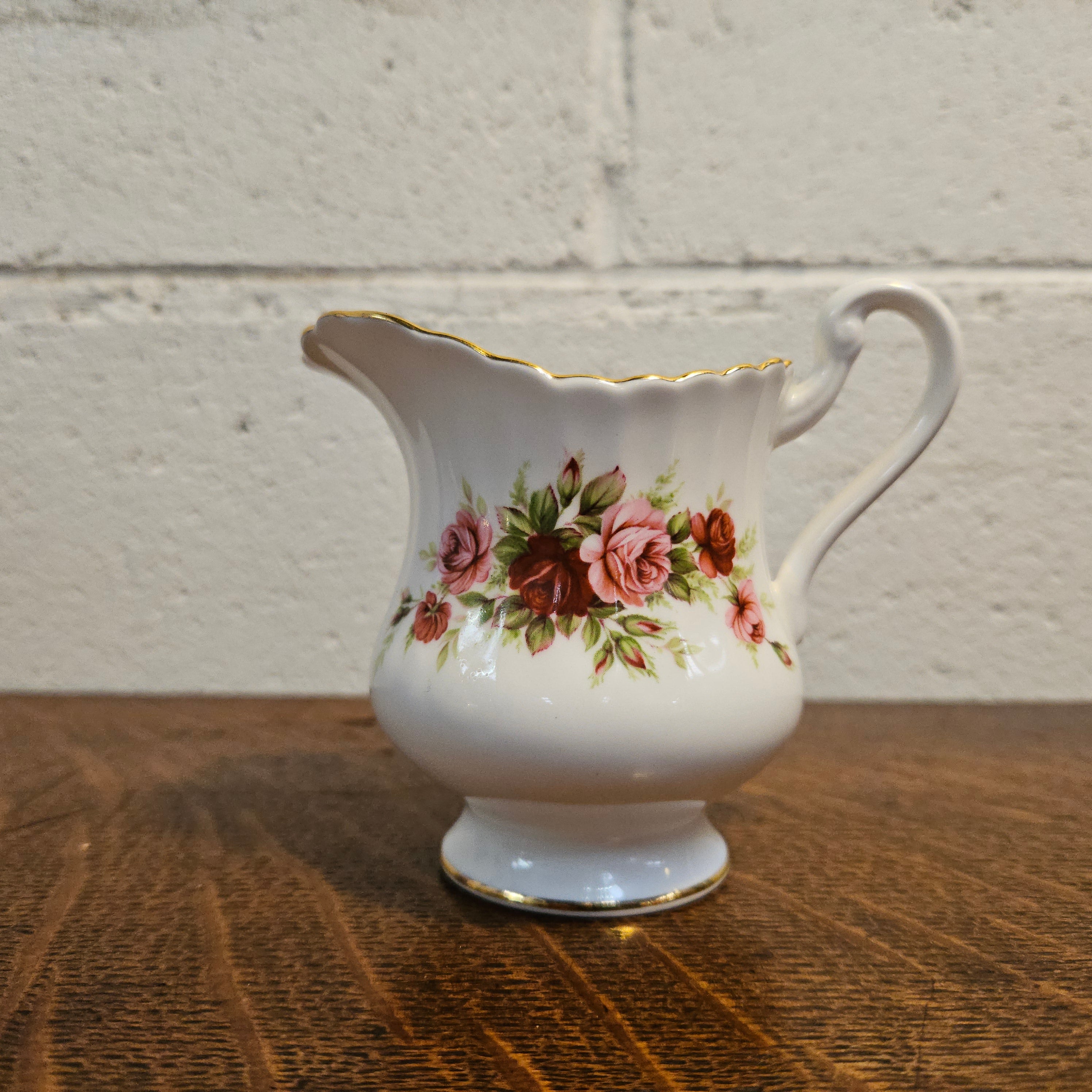 Royal Standard 'English Rose' Fine Bone China Jug | Antique & Vintage | Moonee Ponds Antiques | Australia Wide Delivery