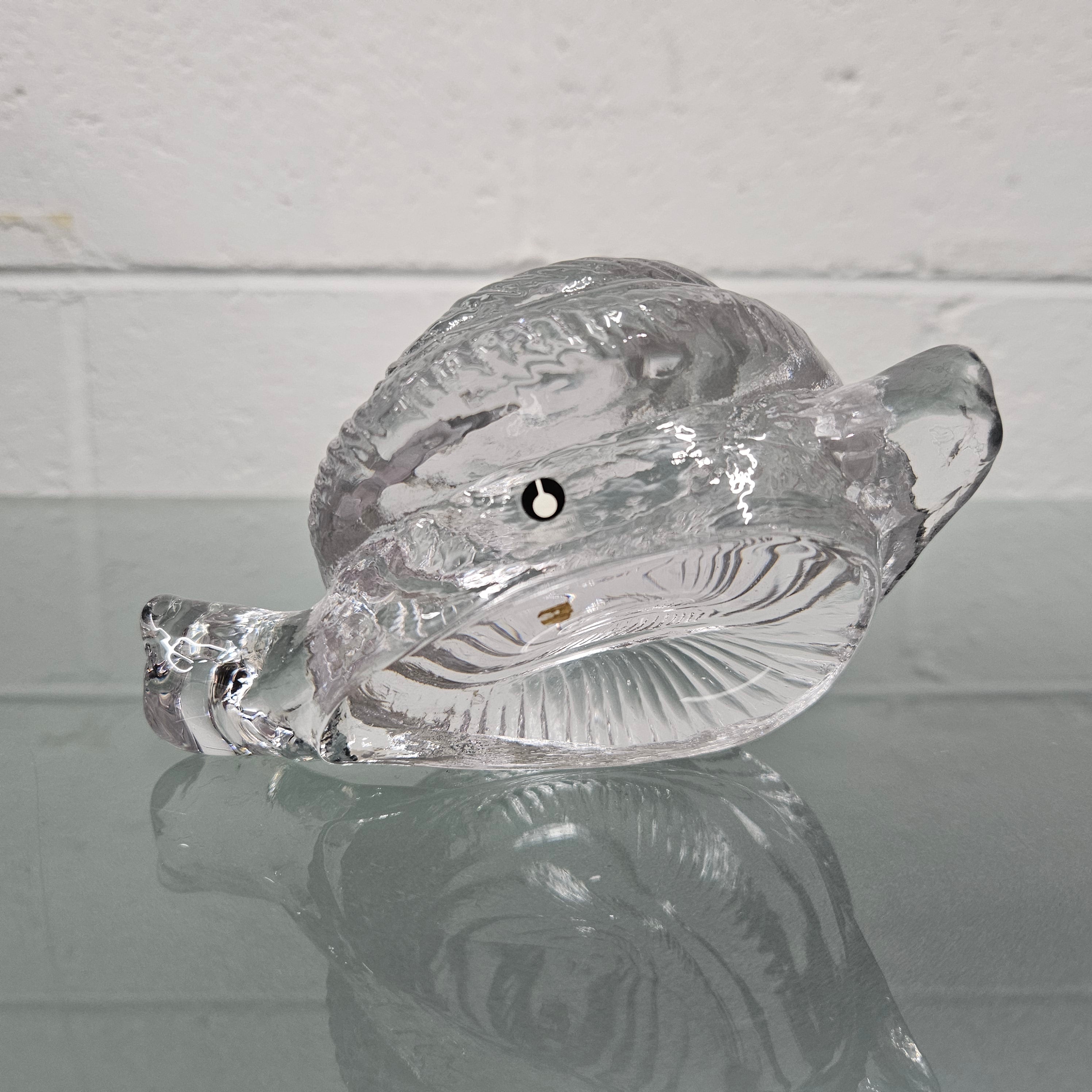 Large Pukeberg Glass Snail Sculpture | Antique & Vintage | Moonee Ponds Antiques | Australia Wide Delivery