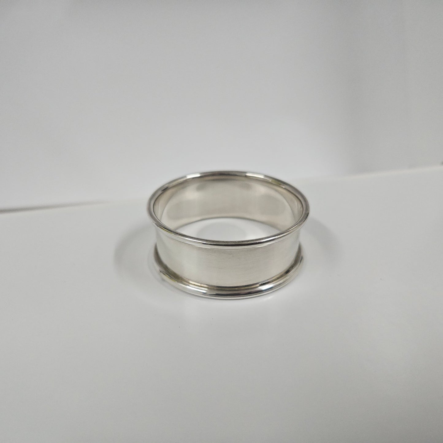 Vintage Sterling Silver Plain Serviette Ring