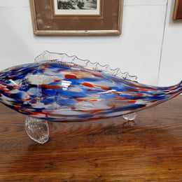 Very Large Mid Century Modern Murano Glass Fish Sculpture