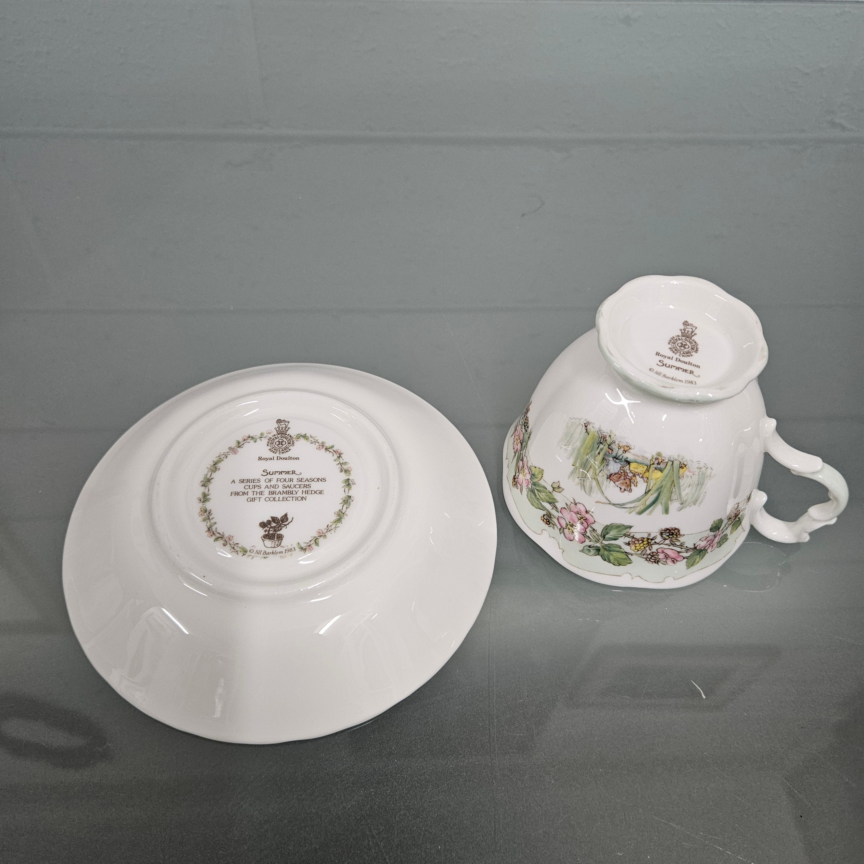 Brambly Hedge 'Summer' Tea Cup & Saucer | Antique & Vintage | Moonee Ponds Antiques | Australia Wide Delivery