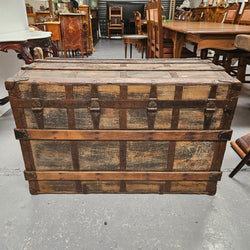 Impressive Antique Saratoga Trunk | Antique & Vintage | Moonee Ponds Antiques | Australia Wide Delivery