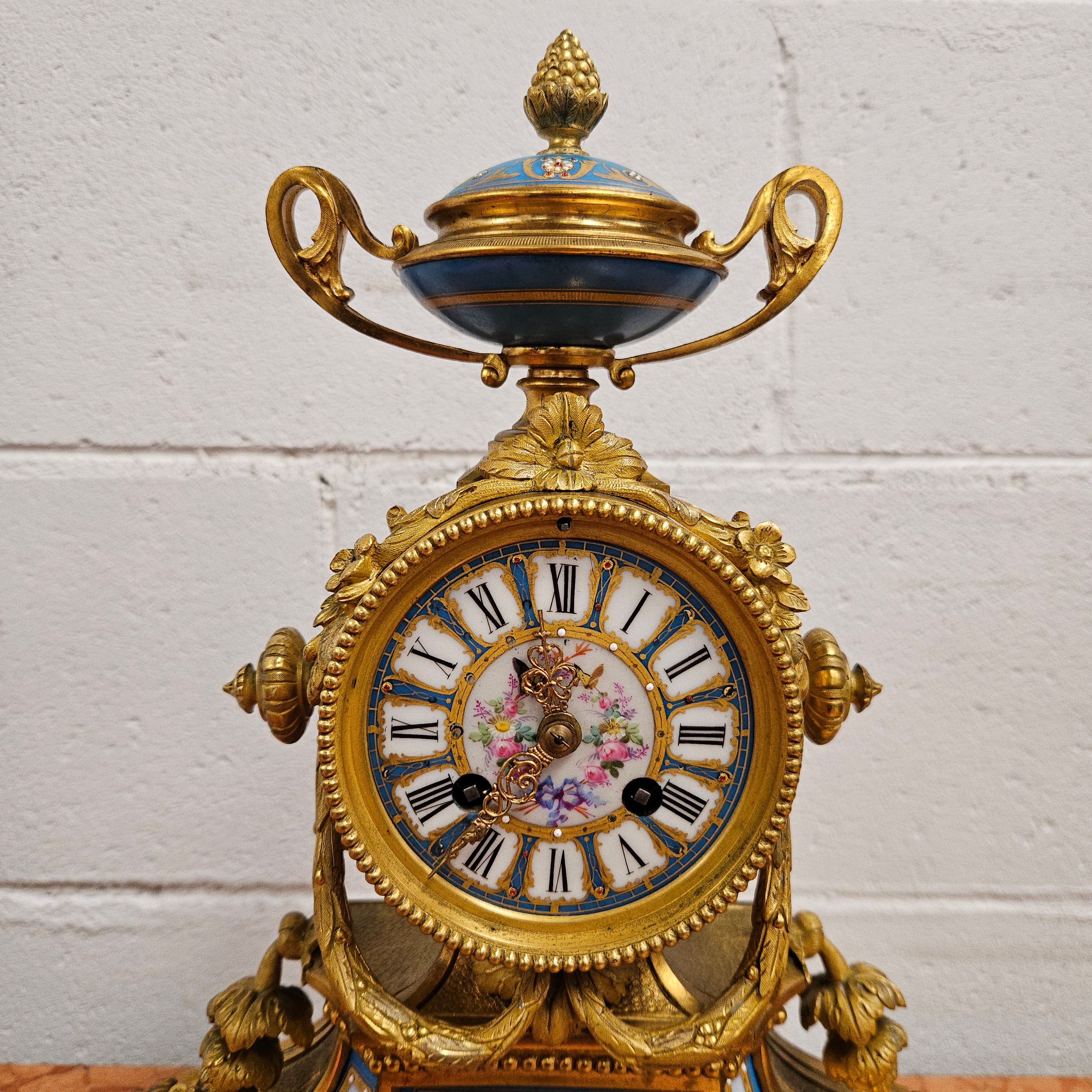 Louis XVI Style Seures Mauter Clock | Antique & Vintage | Moonee Ponds Antiques | Australia Wide Delivery