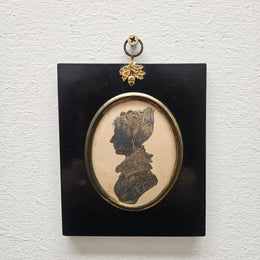 Early 19th Century Regency Period Silhouette