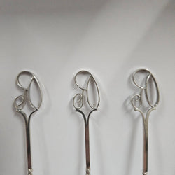 Set of 6 Sargison's (Hobart, Tasmania) Australian Arts & Crafts Sterling Silver Coffee Spoons | Antique & Vintage | Moonee Ponds Antiques | Australia Wide Delivery
