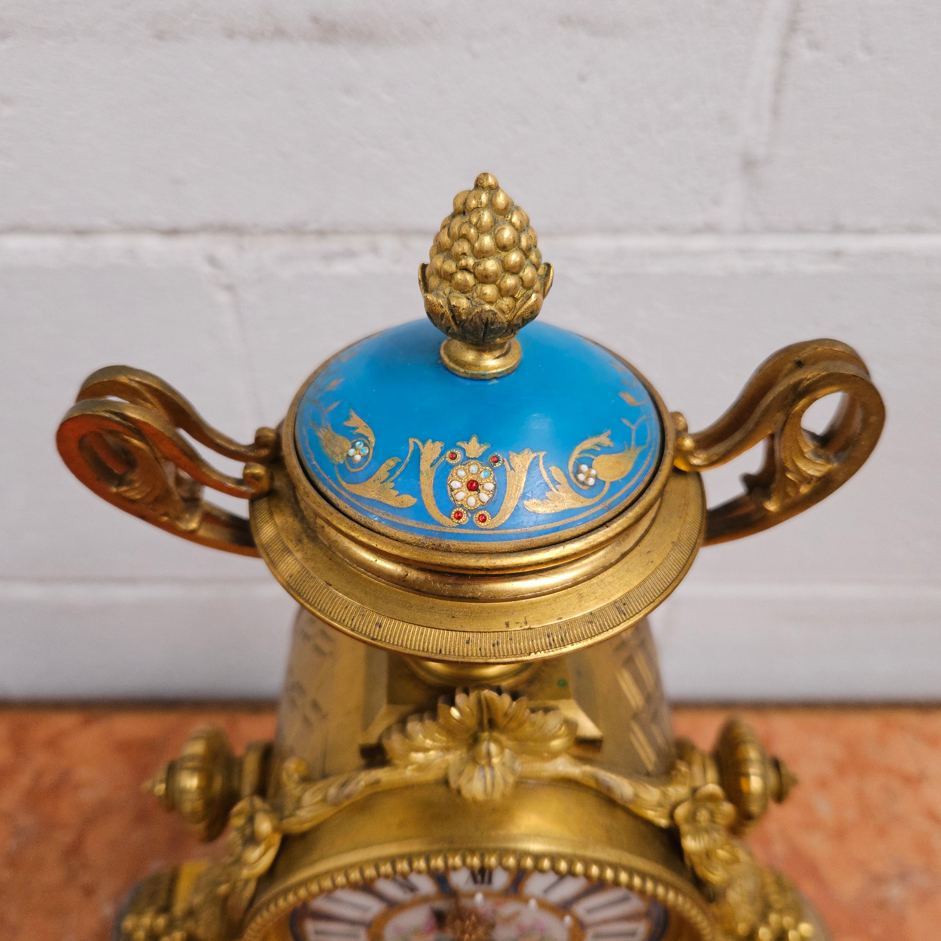 Louis XVI Style Seures Mauter Clock | Antique & Vintage | Moonee Ponds Antiques | Australia Wide Delivery