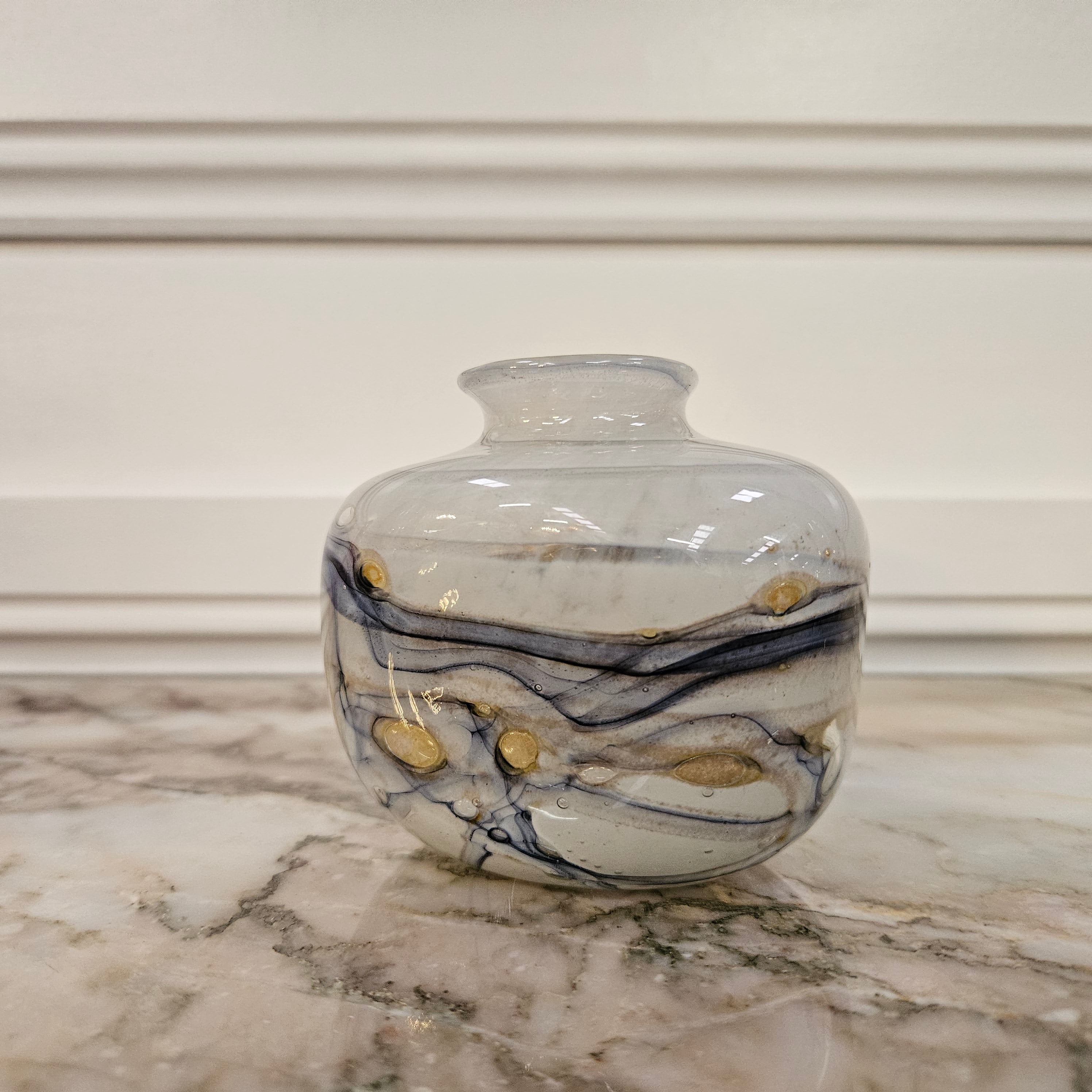 Australian John Walsh Art Glass Signed Vase | Antique & Vintage | Moonee Ponds Antiques | Australia Wide Delivery