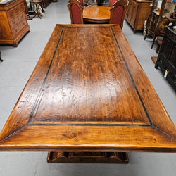 French Elm Farmhouse Style Dining Table | Antique & Vintage | Moonee Ponds Antiques | Australia Wide Delivery