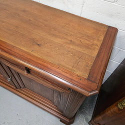 Stunning Early 19 Century French Pitch Pine Buffet