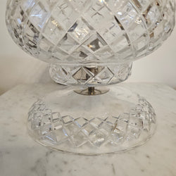 Vintage Art Deco Bohemian Crystal Bedside Lamp | Antique & Vintage | Moonee Ponds Antiques | Australia Wide Delivery