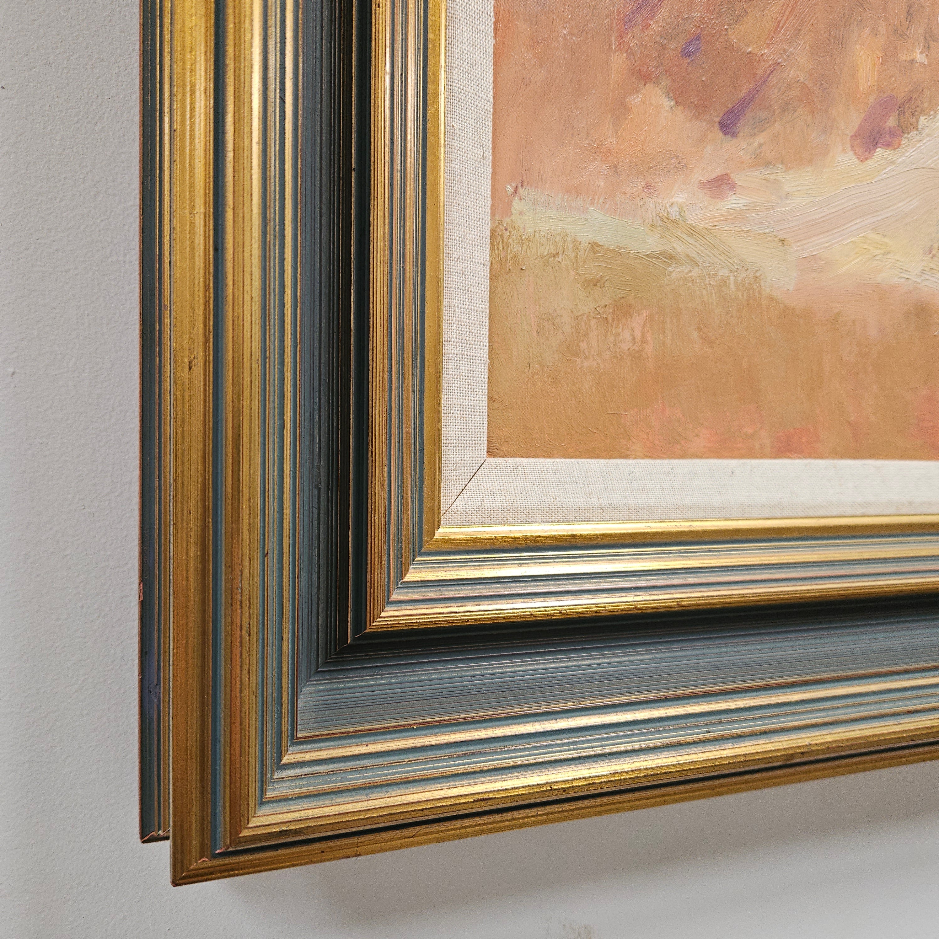 Framed Australian Oil on Canvas Painting Signed by Peter Smales | Antique & Vintage | Moonee Ponds Antiques | Australia Wide Delivery
