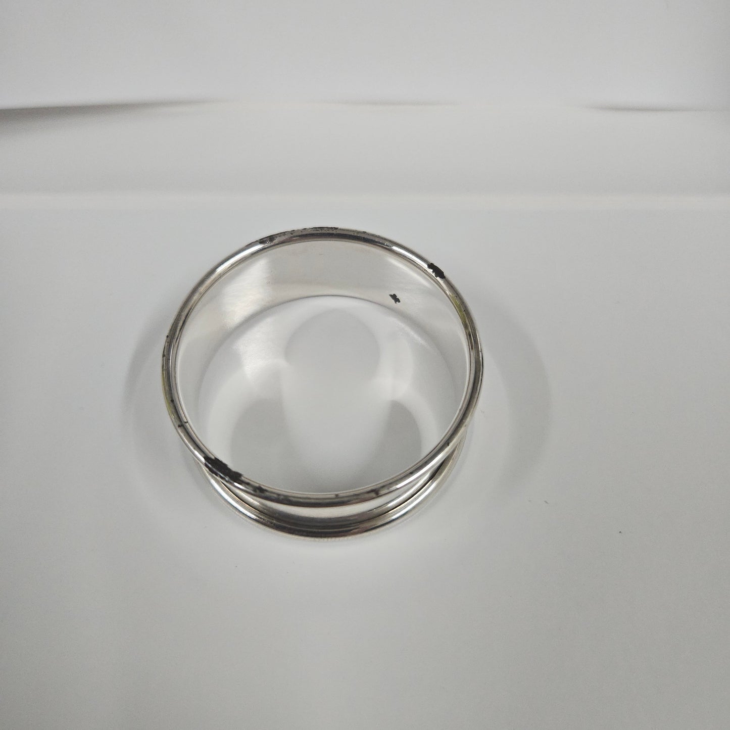 Vintage Sterling Silver Plain Serviette Ring