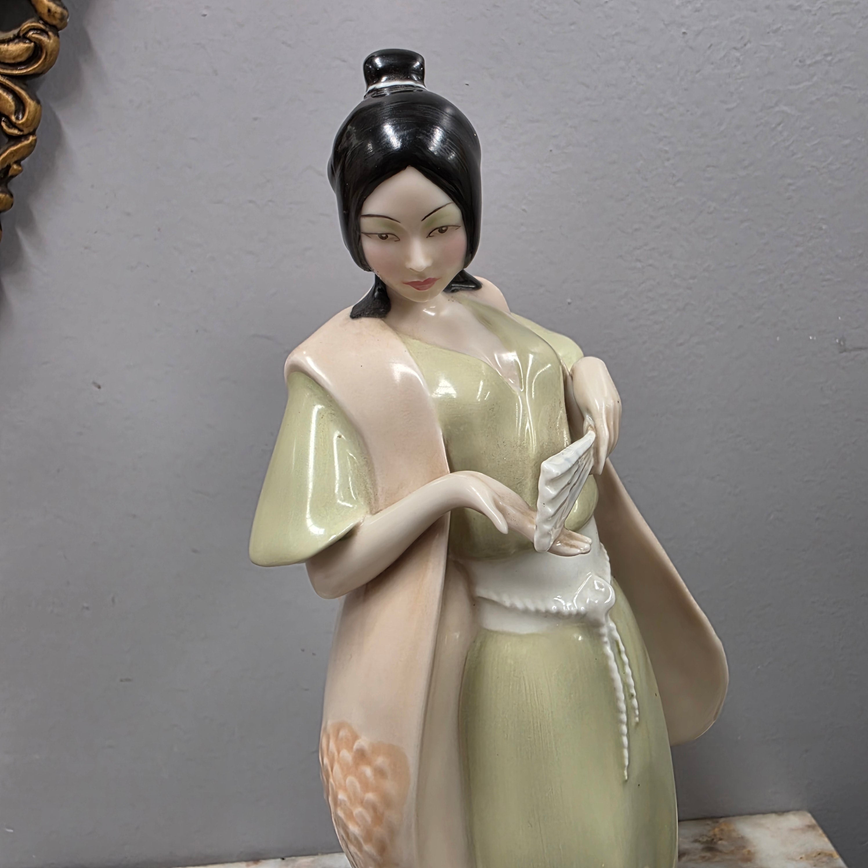 Elegant Vintage Figurine By "Royal Doulton - Cherry Blossom" Reflections Series | Antique & Vintage | Moonee Ponds Antiques | Australia Wide
