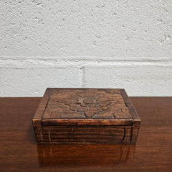 Vintage Hand Carved Box | Antique & Vintage | Moonee Ponds Antiques | Australia Wide Delivery