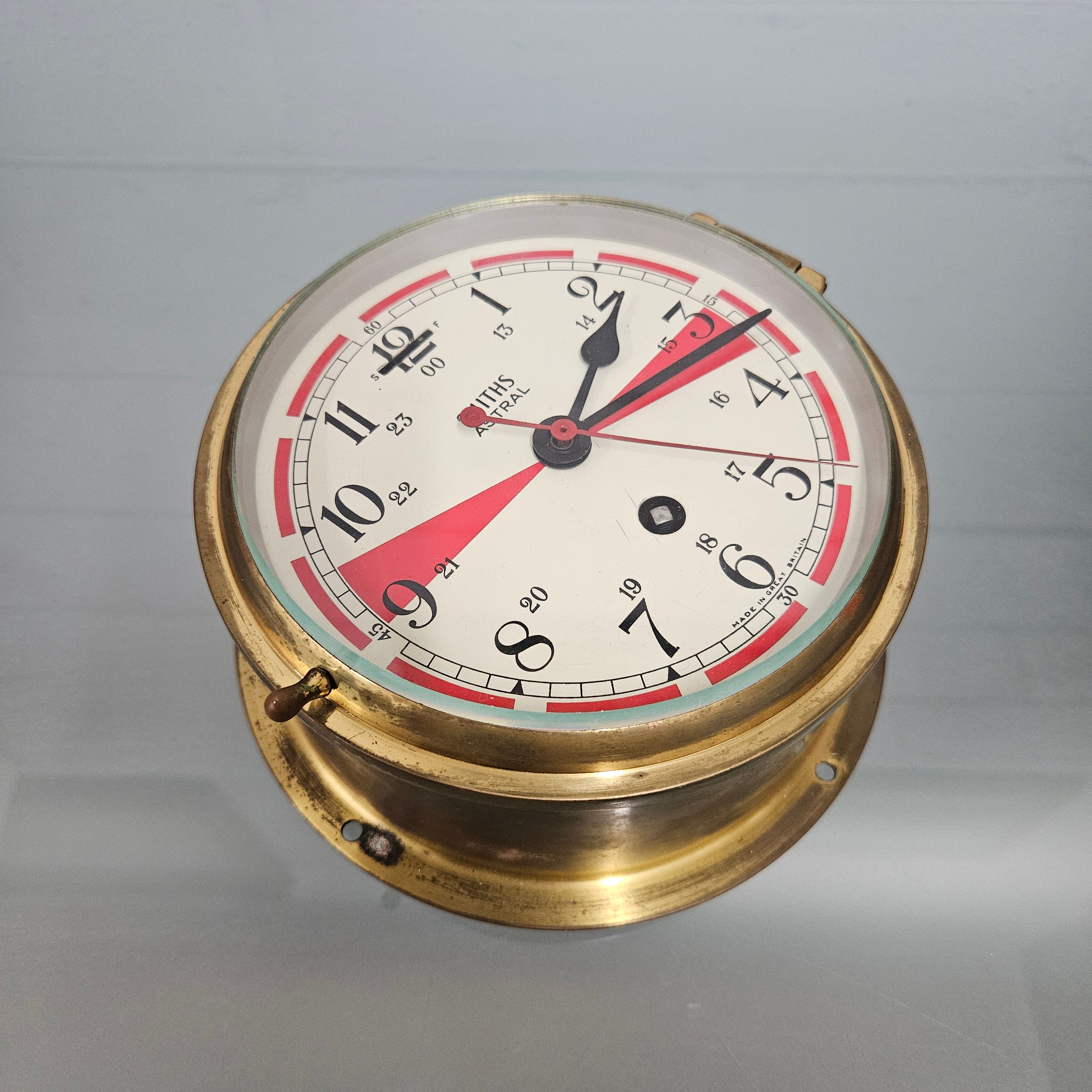Smiths Astral Radio Operators Ships Clock | Antique & Vintage | Moonee Ponds Antiques | Australia Wide Delivery