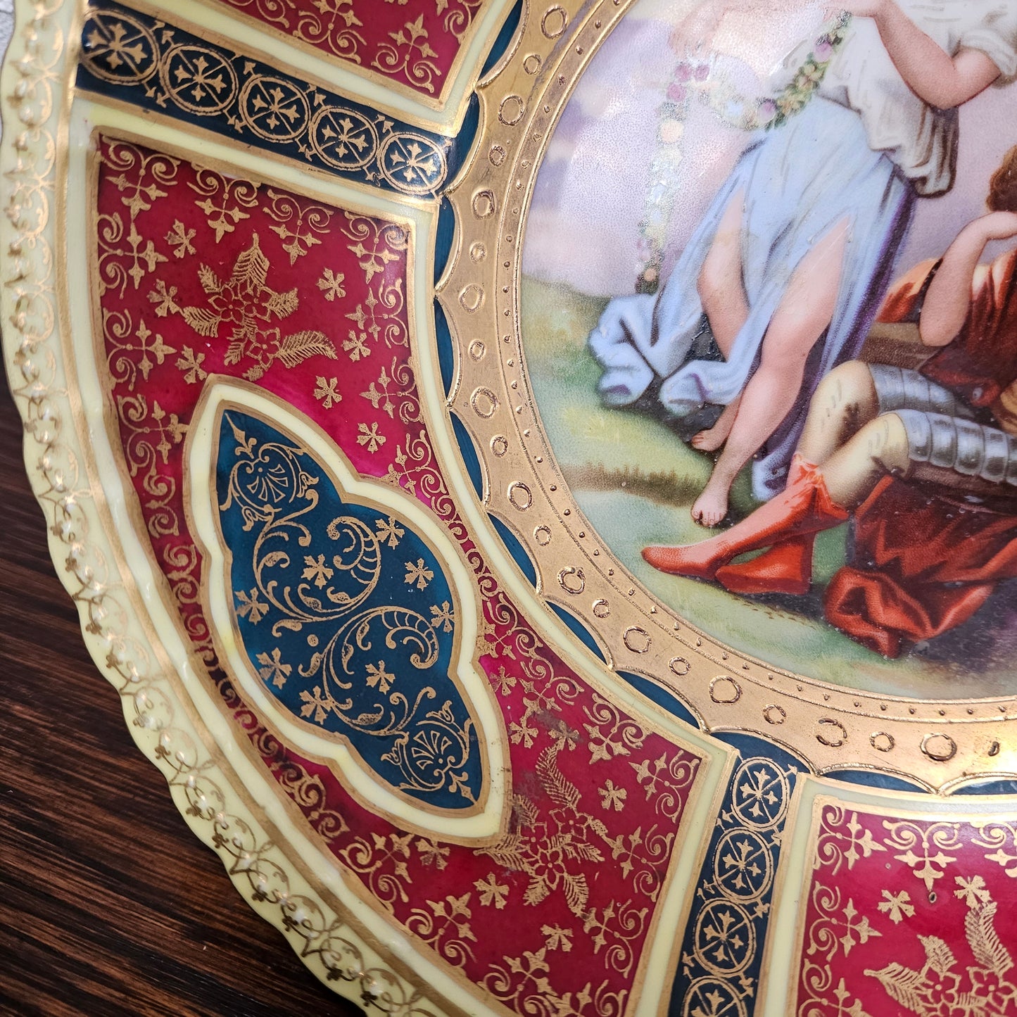 Royal Vienna Hand Painted/Gilded Bowl