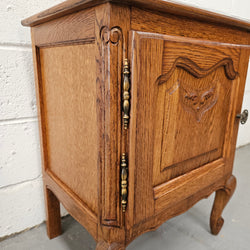 French Oak Louis XV Style Single Bedside | Antique & Vintage | Moonee Ponds Antiques | Australia Wide Delivery