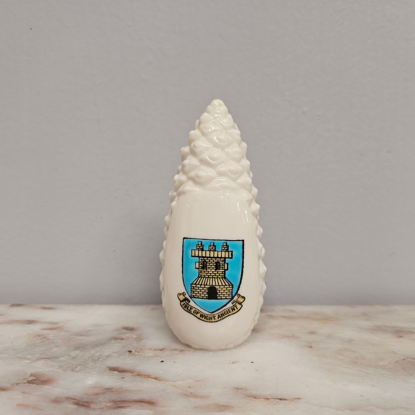W.H.Goss Crested China Pinecone