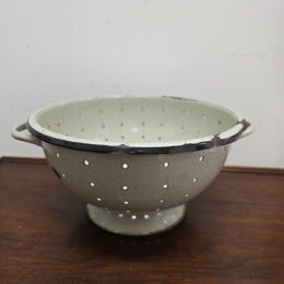 Vintage Enamel Collander